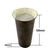 Charger l&#39;image dans la galerie, Inlet 32/38/42/45/48mm motorcycle catalyst metal Euro 5  Honeycomb Motorcycle catalyst Baffle catalyst for exhaust system