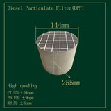 Load image into Gallery viewer, 144-255  mm remium Diesel Particulate Filter (DPF) 400 cpsi  Superior Emission Control for Diesel Engines exhaust system