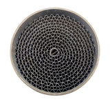 Load image into Gallery viewer, 1 PCS Universal 42*80MM Motorcycle Front Middle Pipe Exhaust Muffler Catalyst Stainless Honeycomb core steel housing