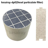 Cargar imagen en el visor de la galería, 143.8mm Sic DPF Silicon Carbide Diesel Particulate Filter Silicon Carbide Catalytic Converter FOR Diesel Engine Exhaust Gas