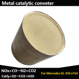 Load image into Gallery viewer, 400cpsi Universal Metal Catalyst 117*100MM EURO4 5 6 for Mercedes GL 450 x164 Gasoline Catalyst Conveter